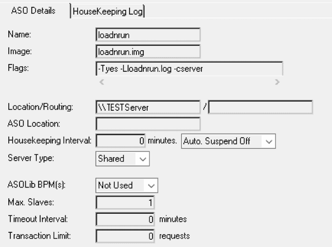 loadnrun openROAD Server