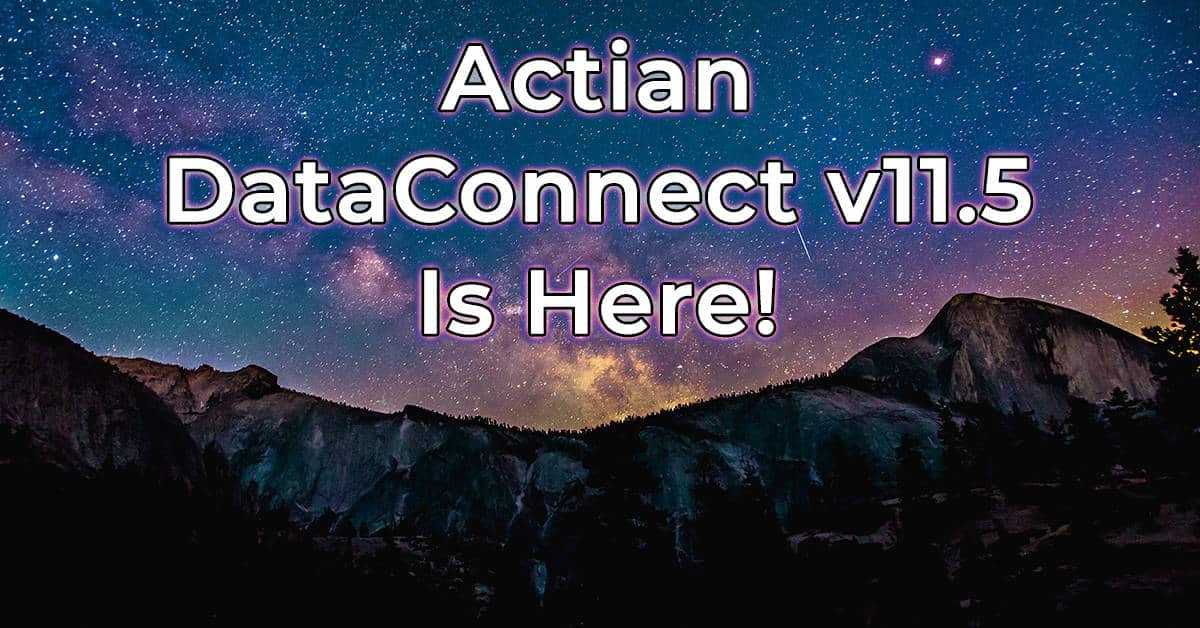Actian DataConnect v11.5