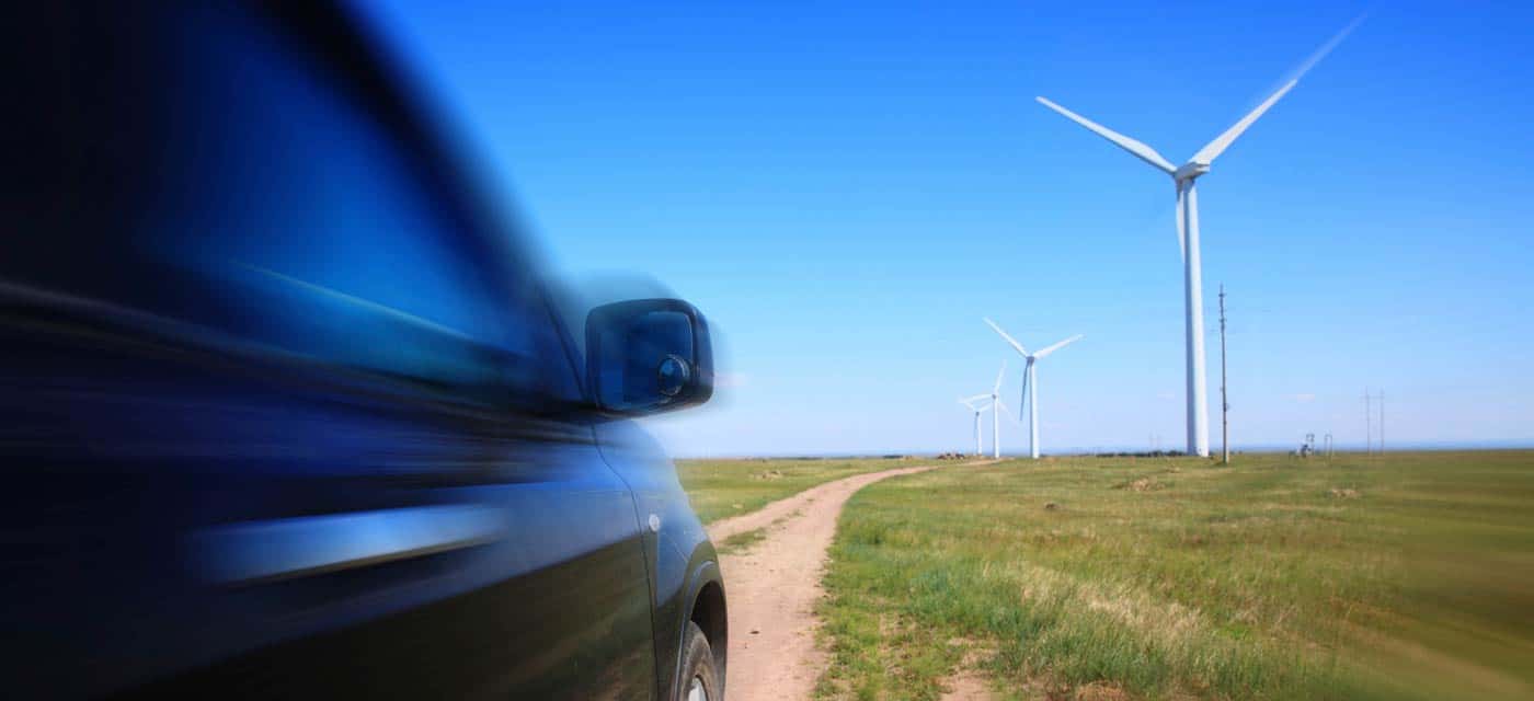 windmills on an open road showing data integration