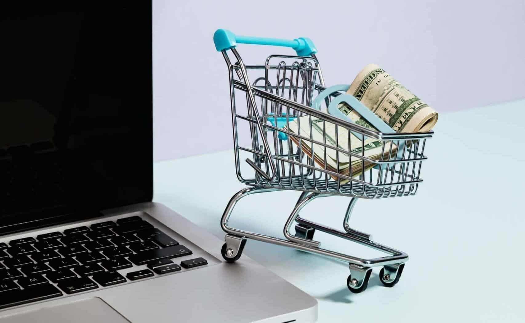 shopping cart showing how to increase revenue