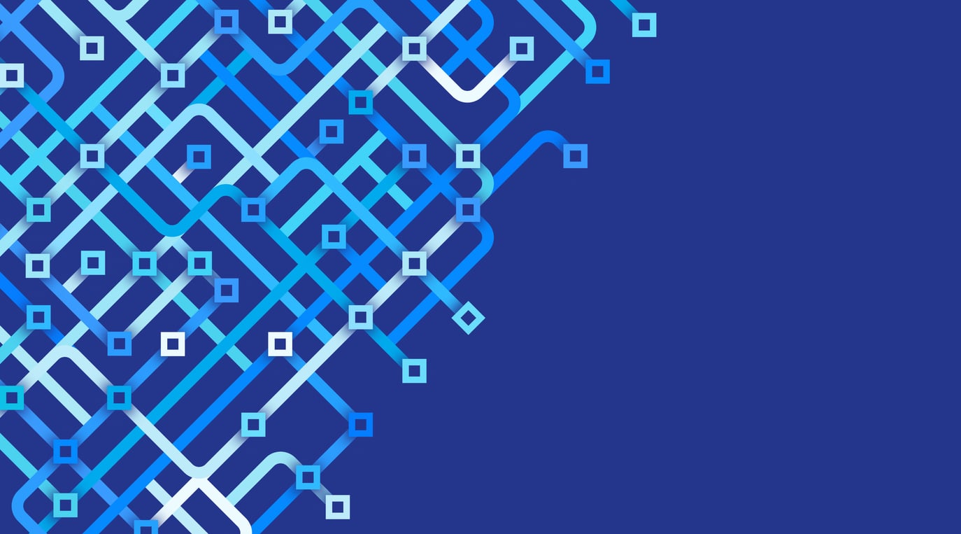 signos de exclamación sobre fondo rojo