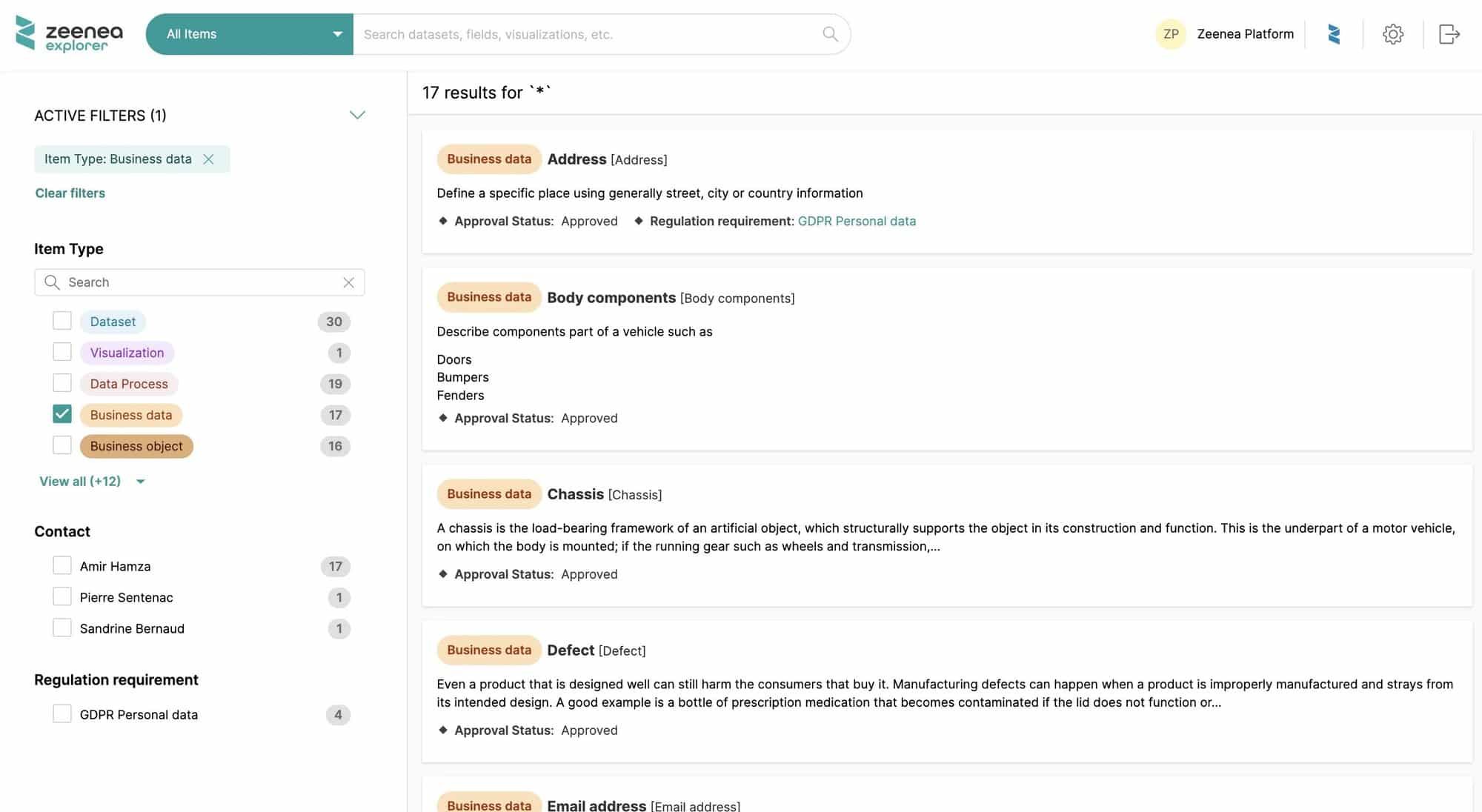 business object explorer