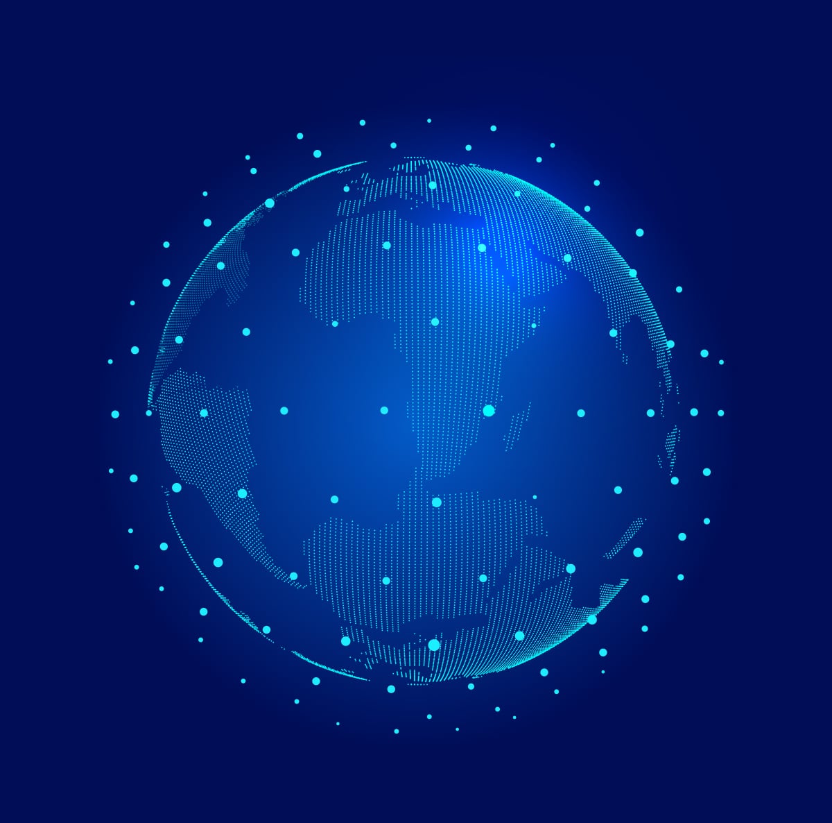 globe representing the data intelligence platform's trust center