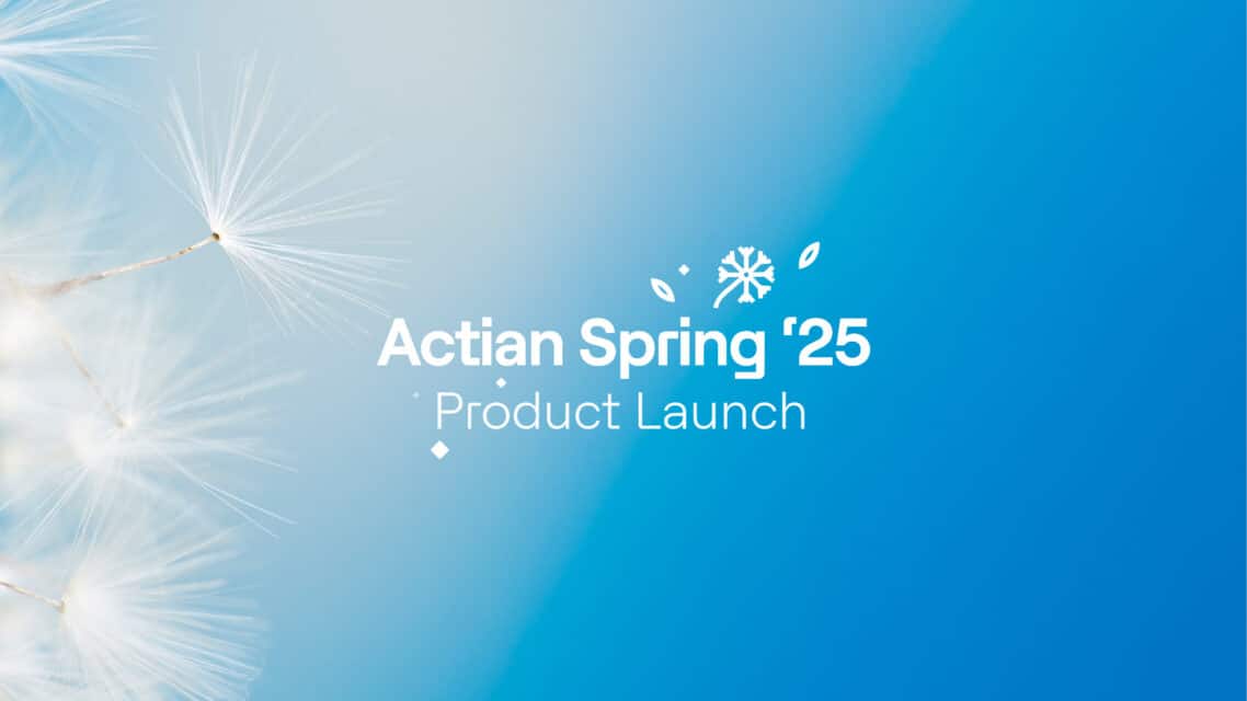 actian spring launch