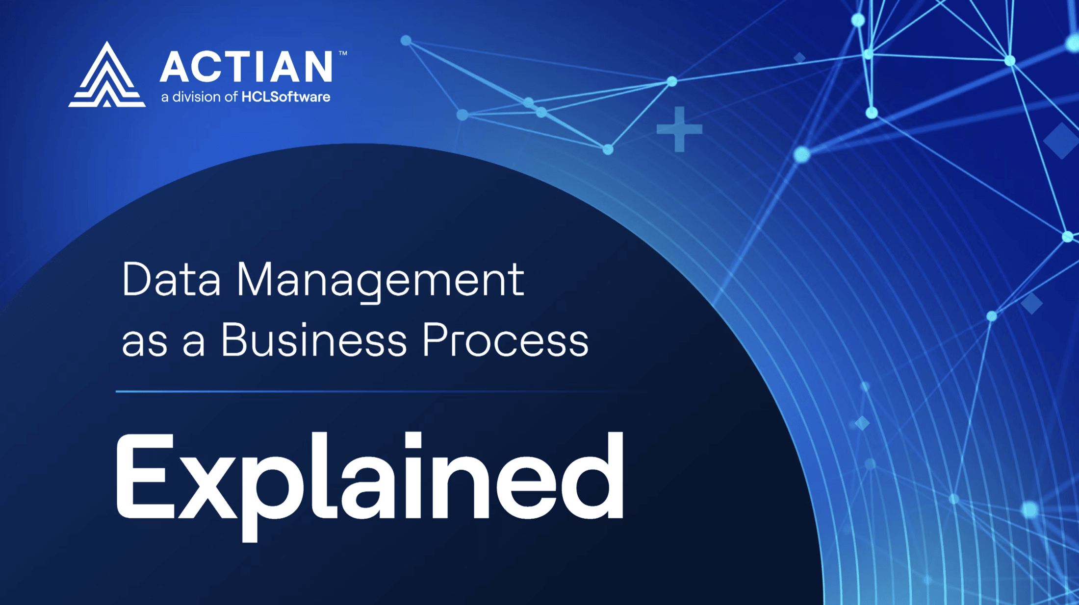 actian explained data management
