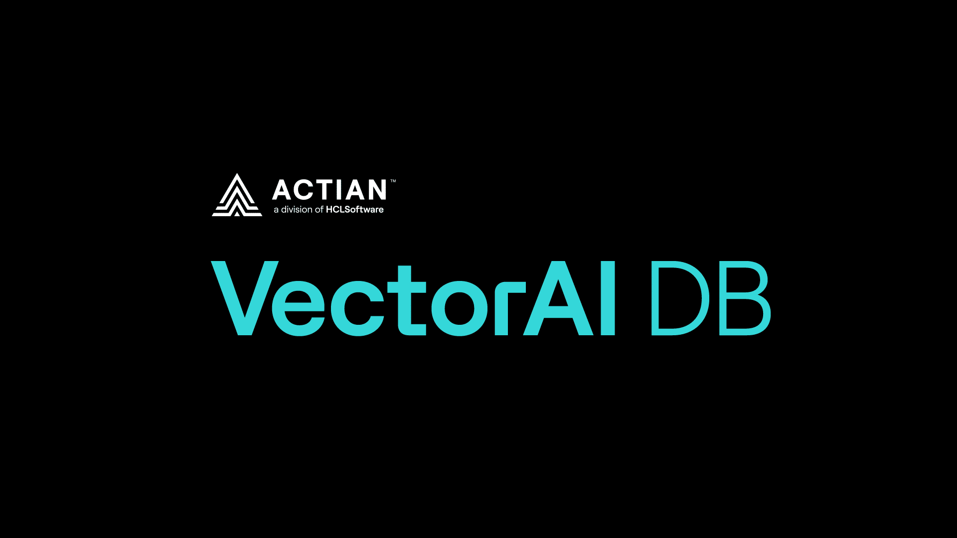 Actian VectorAI DB