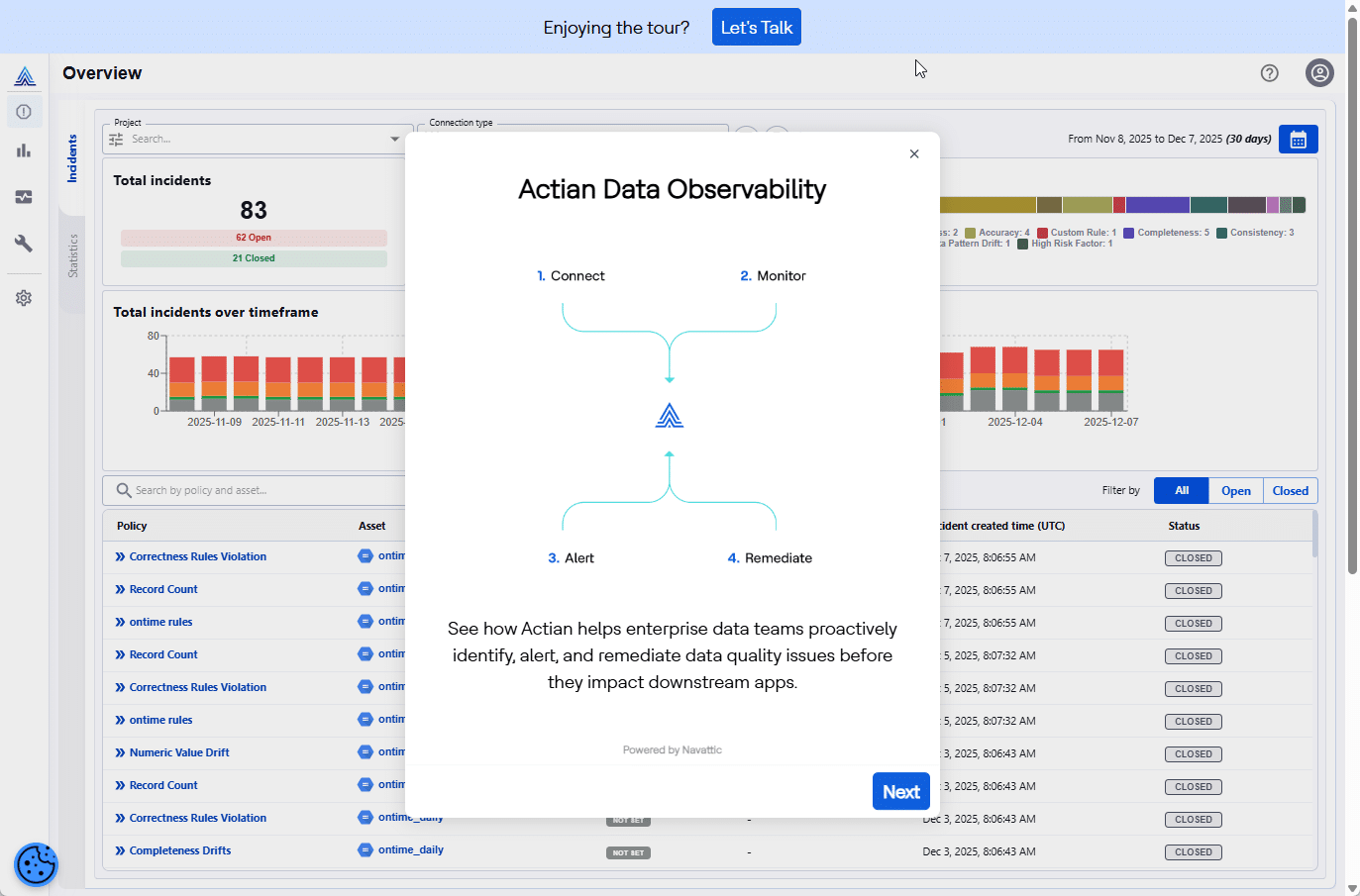 data observability product tour
