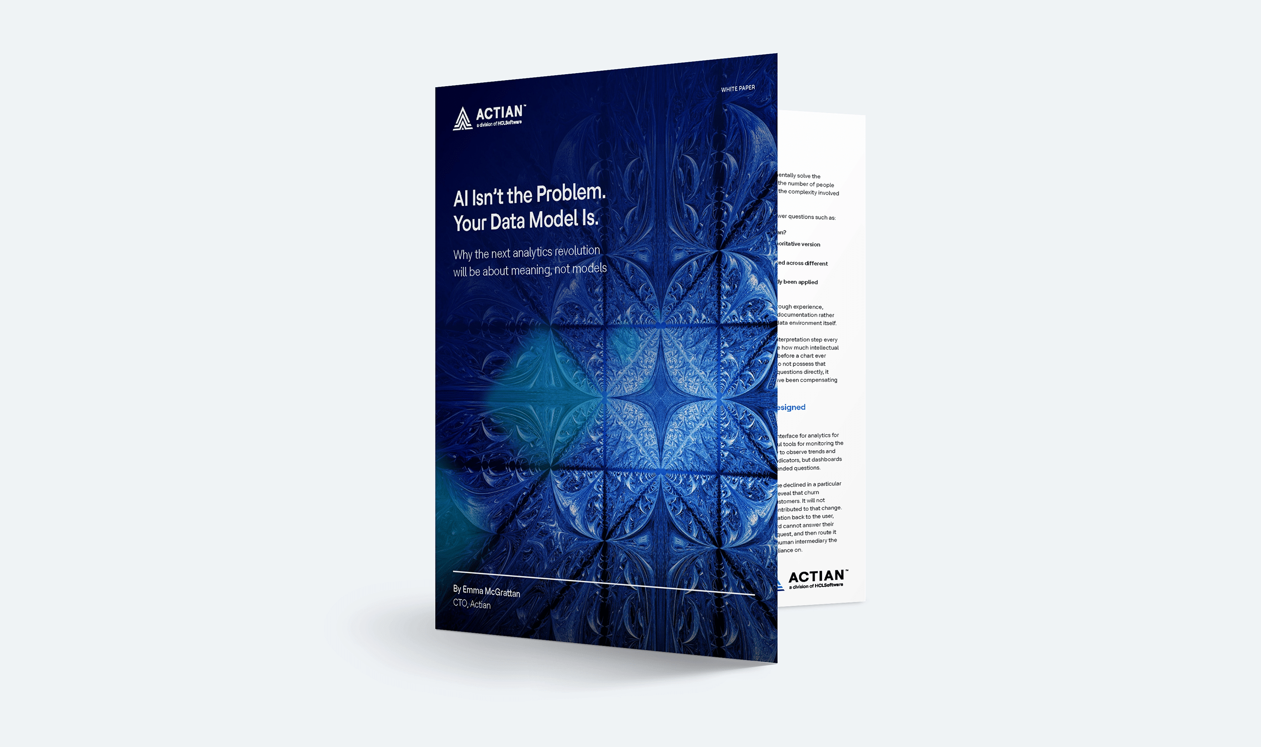 AI Isnt the Problem Your Data Model Is-White Paper