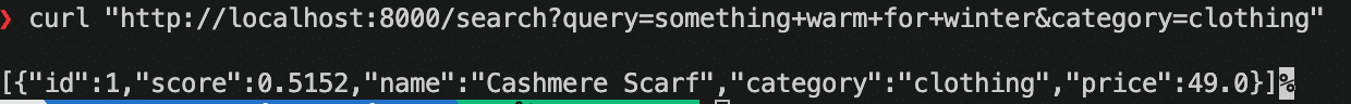 curl response