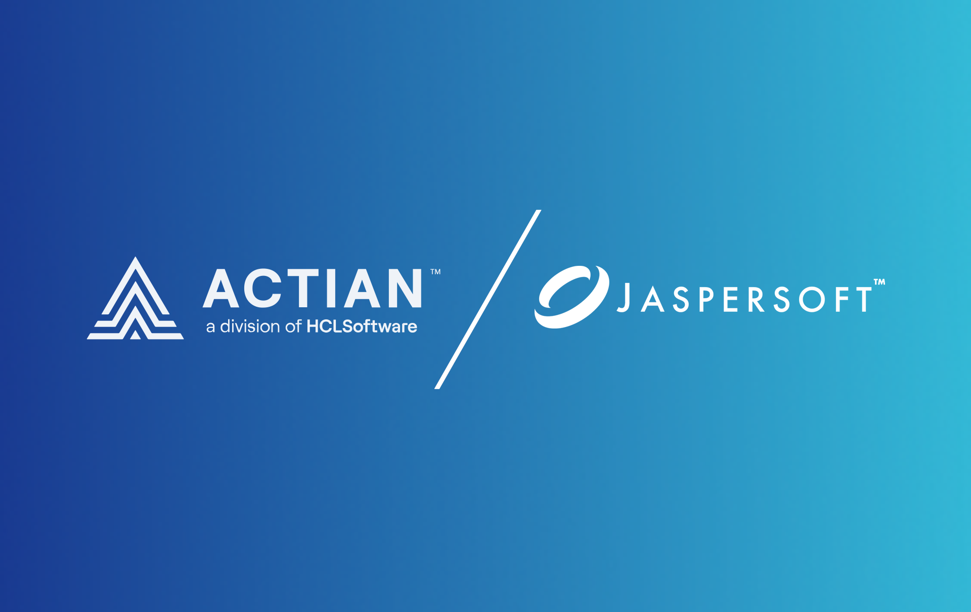 Actian acquires Jaspersoft. Better, together.