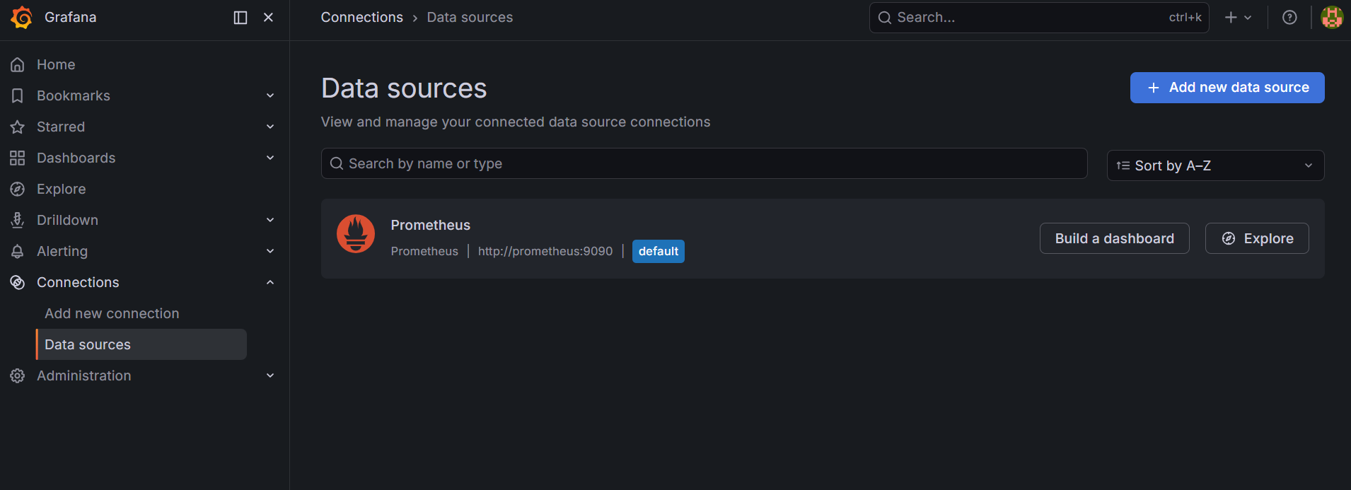 Grafana-Datenquellen
