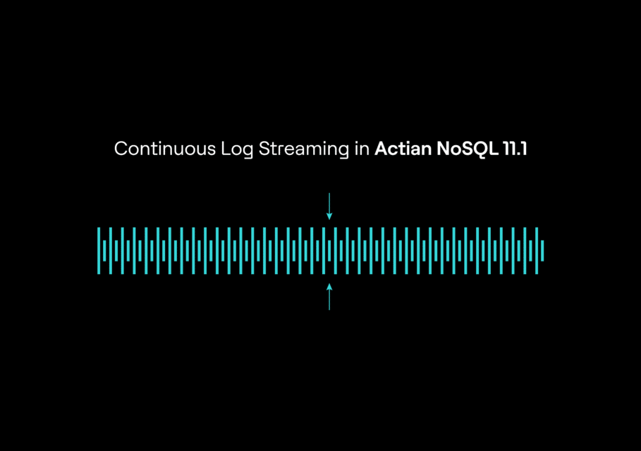 Streaming s de journalisation en continu dans Actian NoSQL 11.1