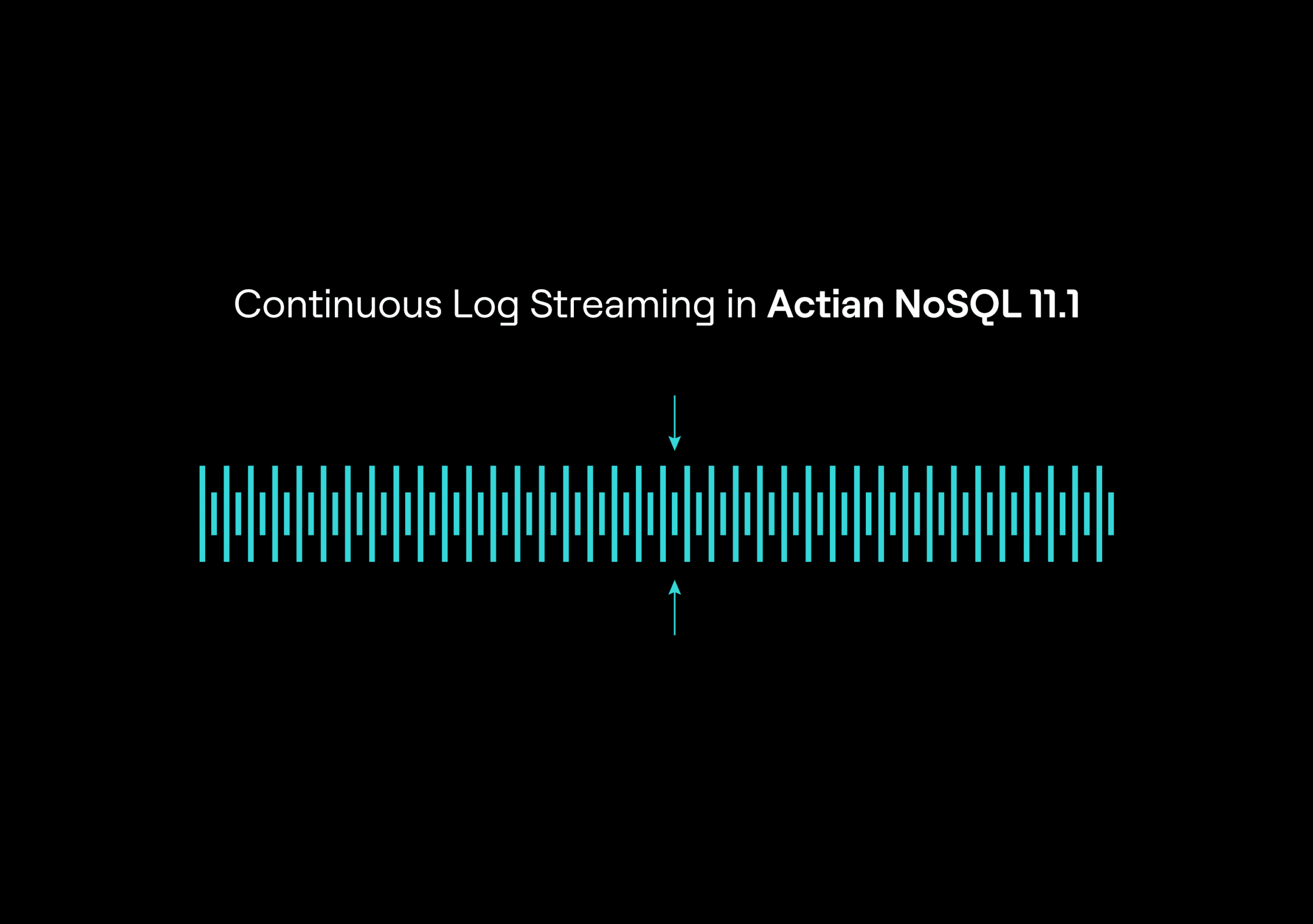 Streaming s de journalisation en continu dans Actian NoSQL 11.1